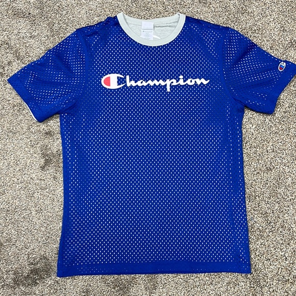 Men's Champion Reversible Mesh T-Shirt Size Medium - Picture 2 of 11